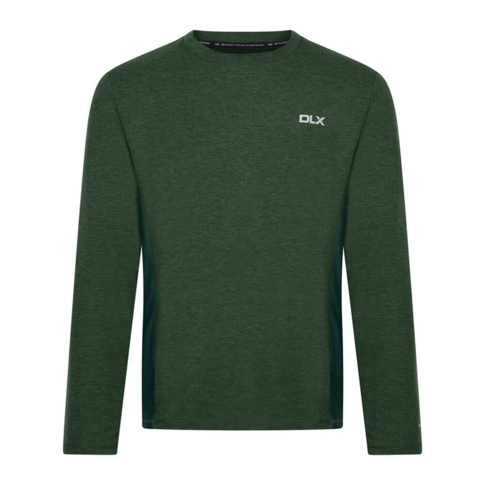 Trespass Mens Charlie Long-Sleeved T-Shirt / Pine Marl